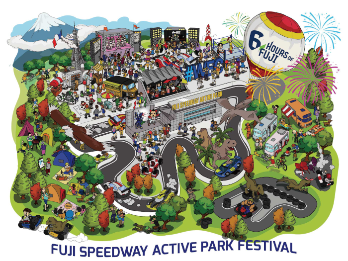 36 Hours of Fuji - Circuit Branding Project 36 Hours of Fuji - Circuit Branding Project