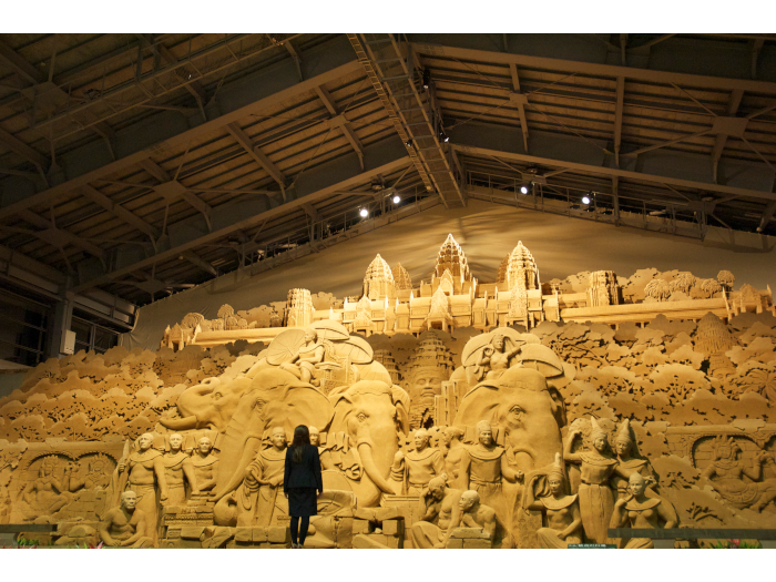 鳥取砂丘「砂之美術館」專案