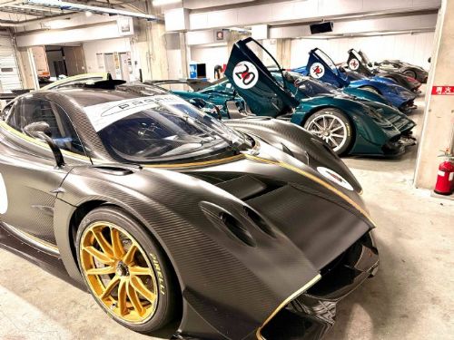 Pagani Arte in Pista 富士國際賽車場